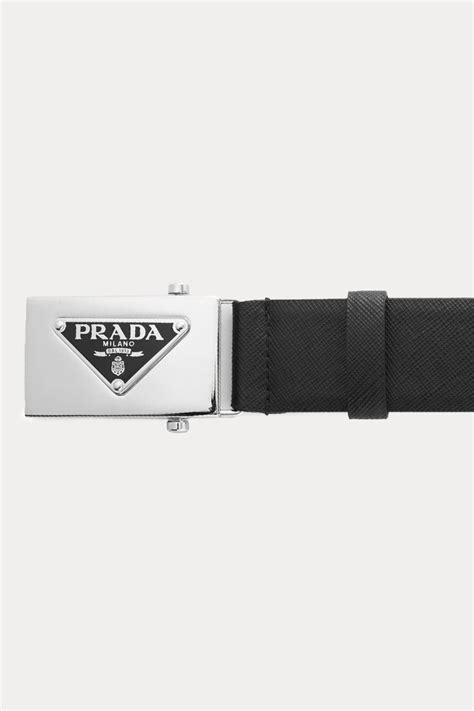 Prada Logolu Metal Toka Saffiano Deri Kemer 2CM256 053 